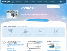 Tablet Screenshot of e-xample.com